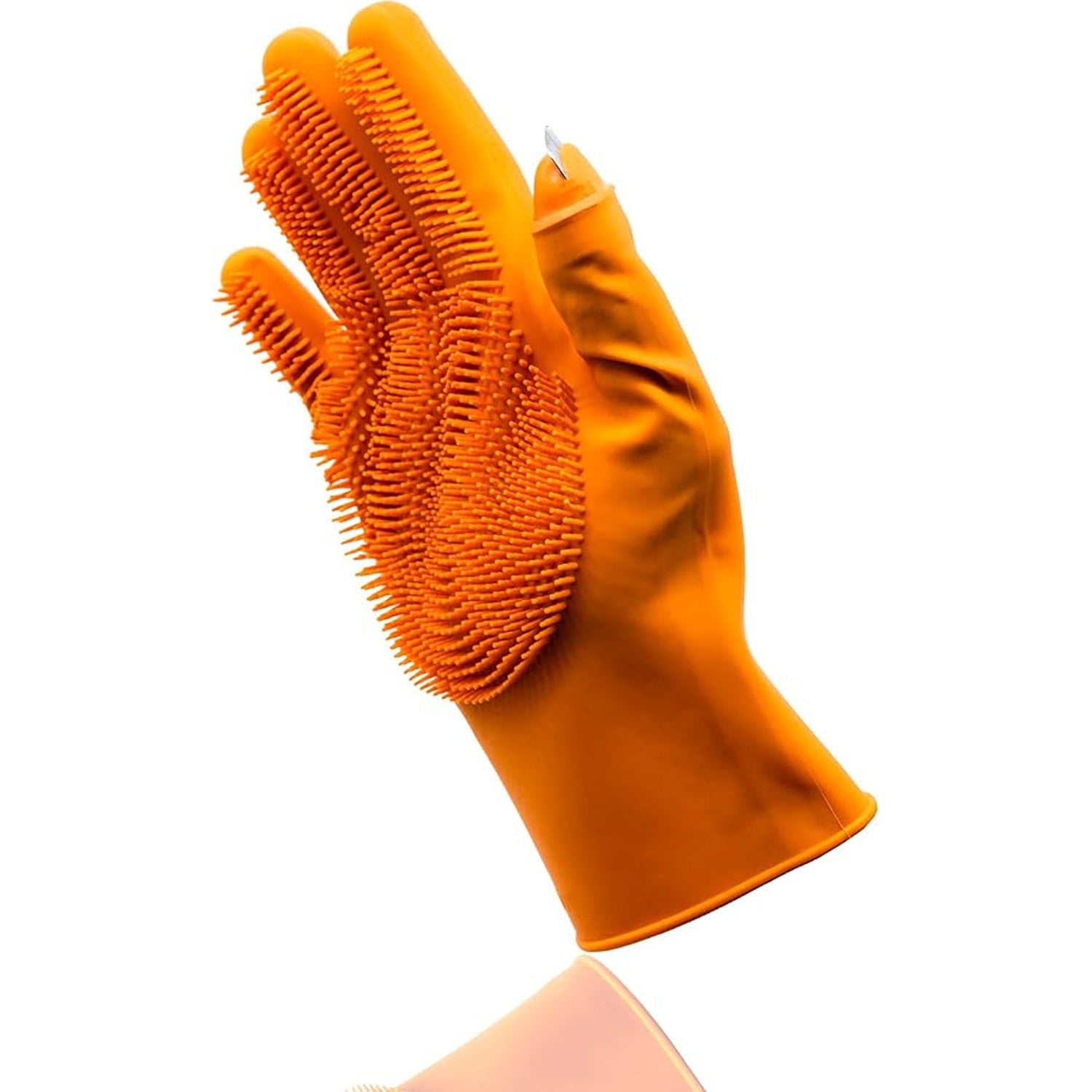 Silicone Glove with Multi-Function Blade for Cutting and Cleaning Vegetables Fruit and Other Cultures Gardening Tool (1 Pc) Silicone Glove with Multi-Function Blade for Cutting and Cleaning Vegetables Fruit and Other Cultures Gardening Tool (1 Pc)